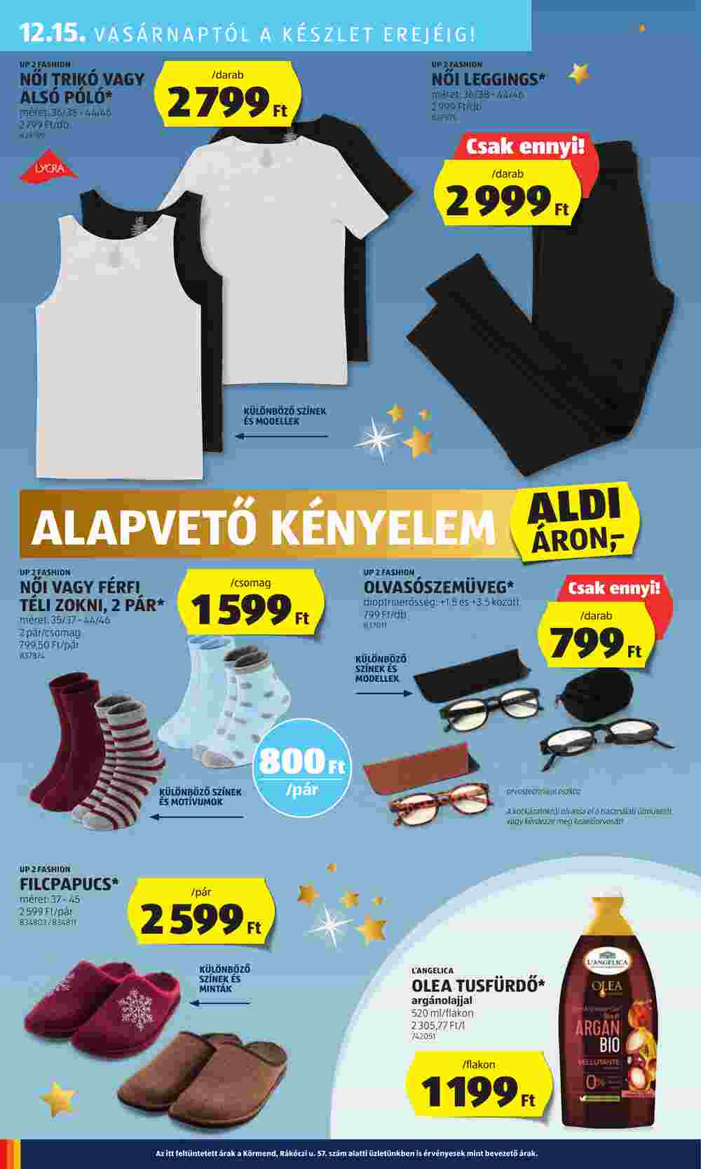 Aldi akciós újság 2024.12.12-től - 62. oldal.