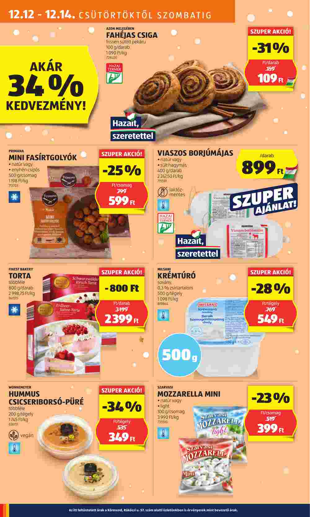 Aldi akciós újság 2024.12.12-től - 8. oldal.