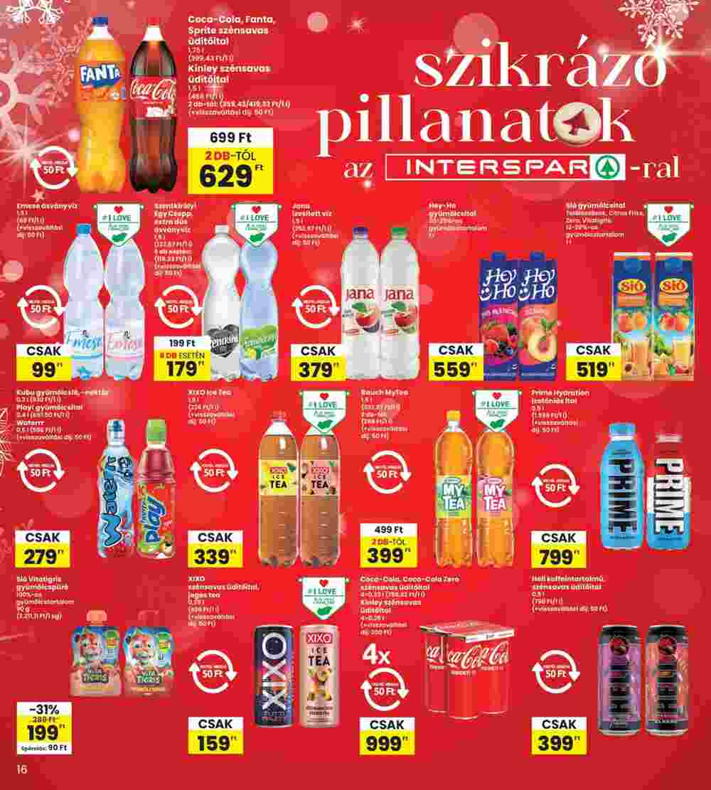 Interspar akciós újság 2024.12.19-től - 16. oldal.