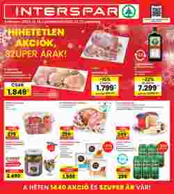 Interspar akciós újság 2024.12.19-től