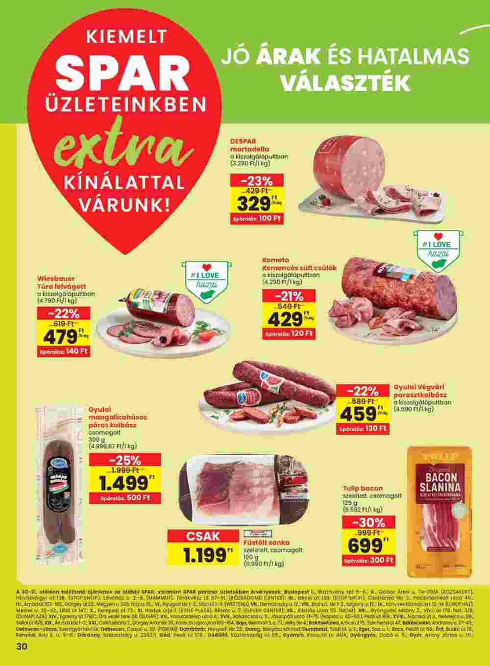 Spar Extra akciós újság 2024.12.19-től - 3. oldal.