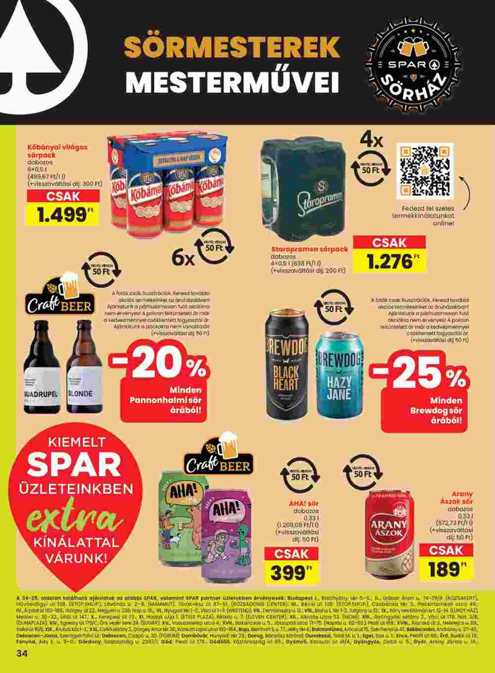 Spar Extra akciós újság 2024.12.19-től - 7. oldal.