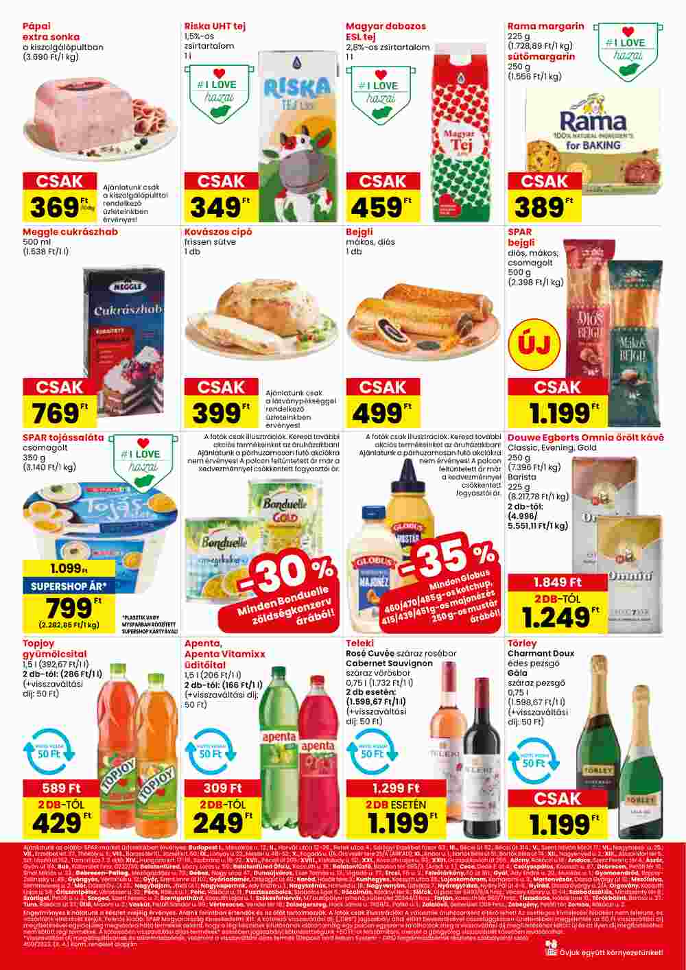 Spar Market akciós újság 2024.12.19-től - 2. oldal.