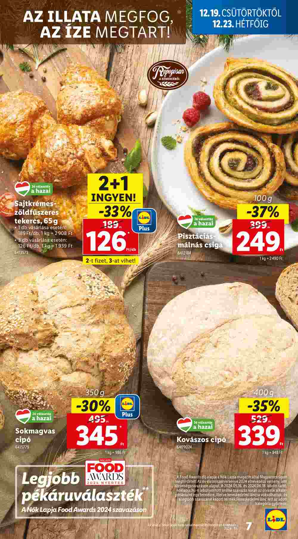 Lidl akciós újság 2024.12.19-től - 7. oldal.