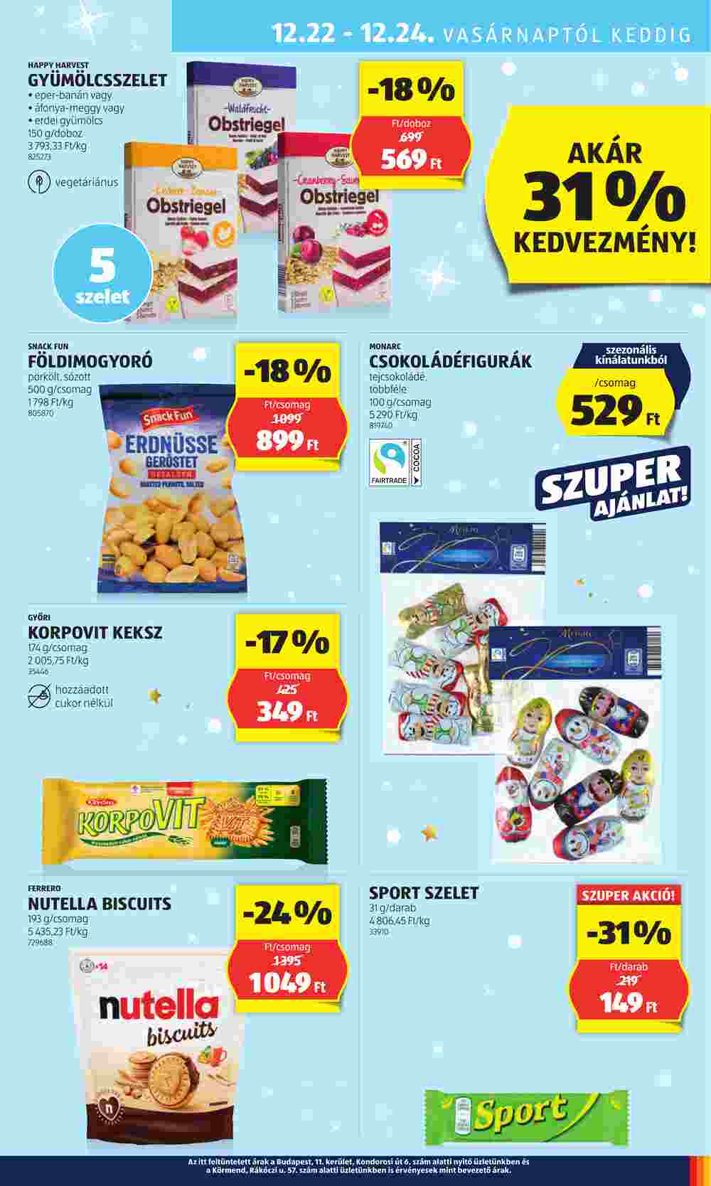 Aldi akciós újság 2024.12.19-től - 39. oldal.