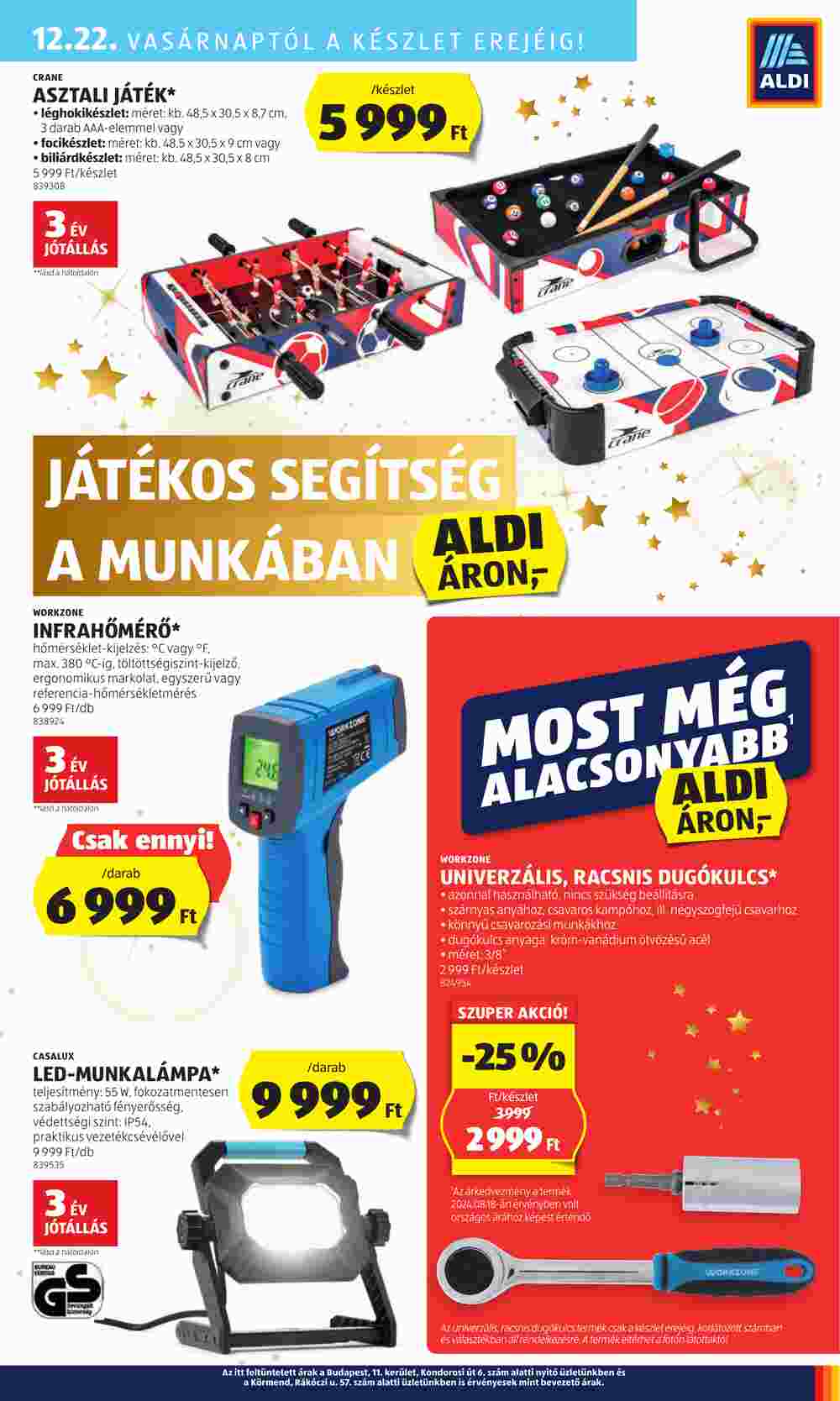 Aldi akciós újság 2024.12.19-től - 55. oldal.