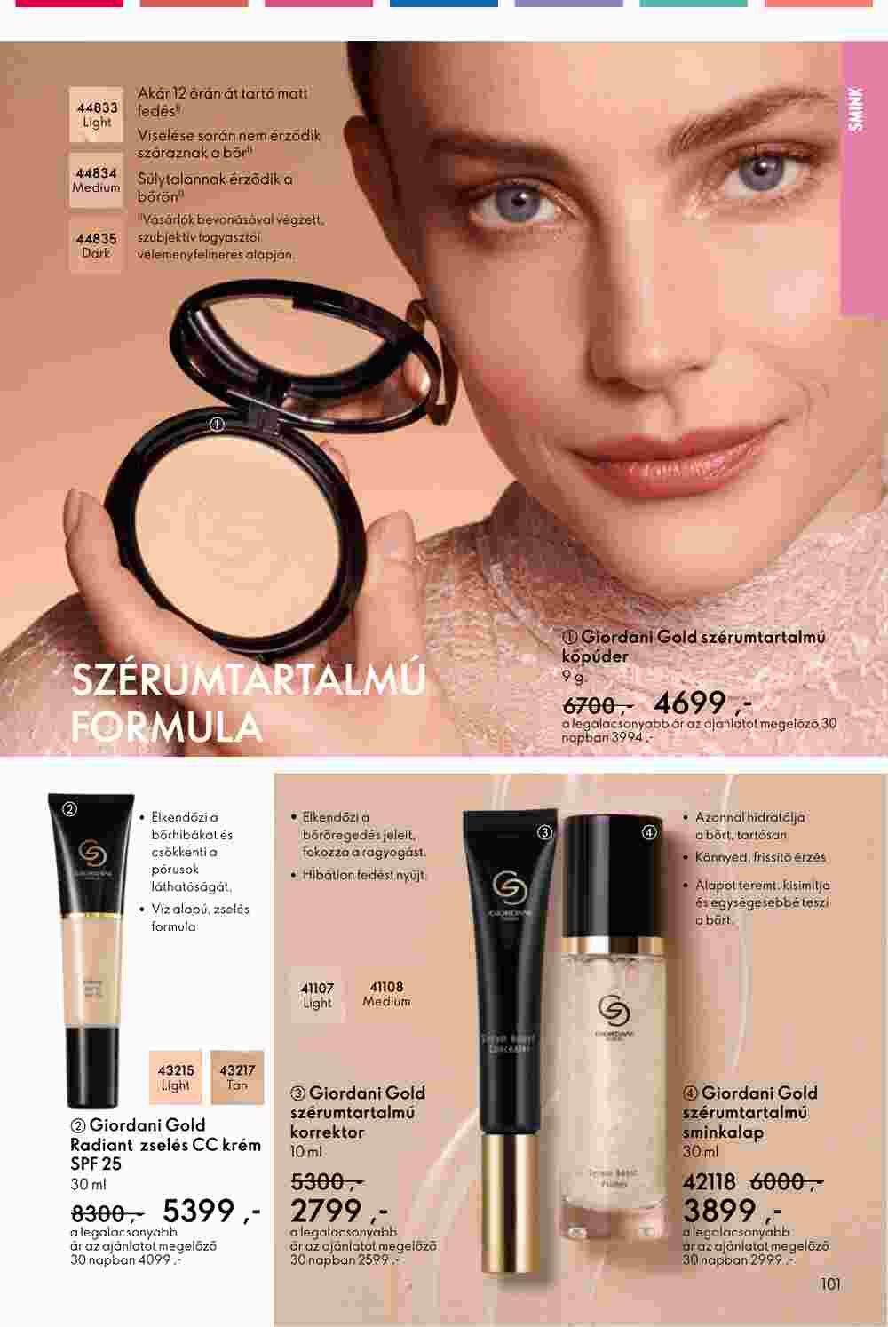 Oriflame akciós újság 2024.12.29-től - 101. oldal.