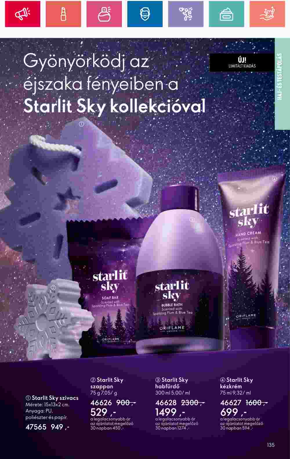 Oriflame akciós újság 2024.12.29-től - 135. oldal.