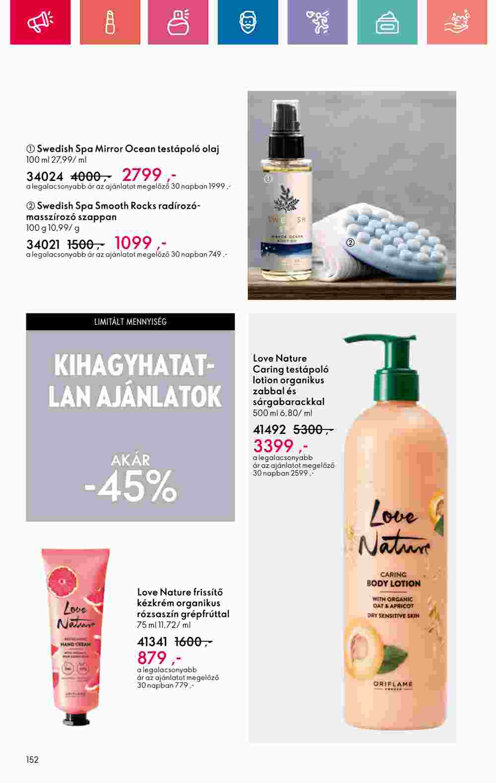 Oriflame akciós újság 2024.12.29-től - 152. oldal.