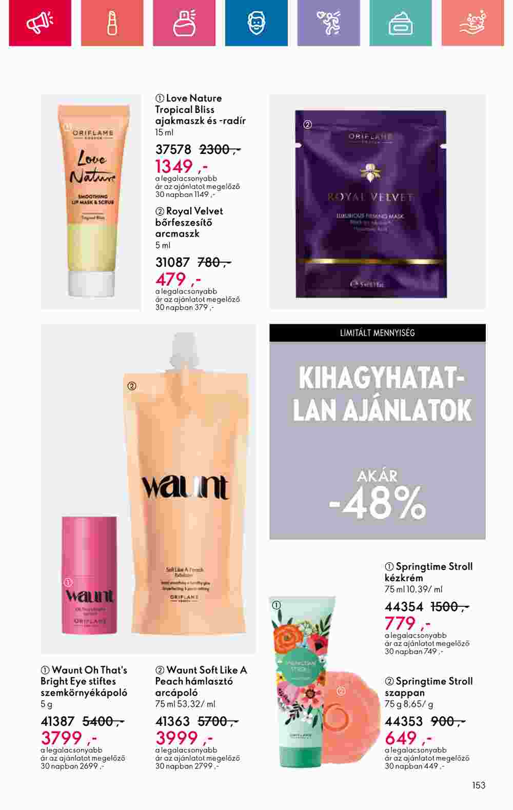 Oriflame akciós újság 2024.12.29-től - 153. oldal.