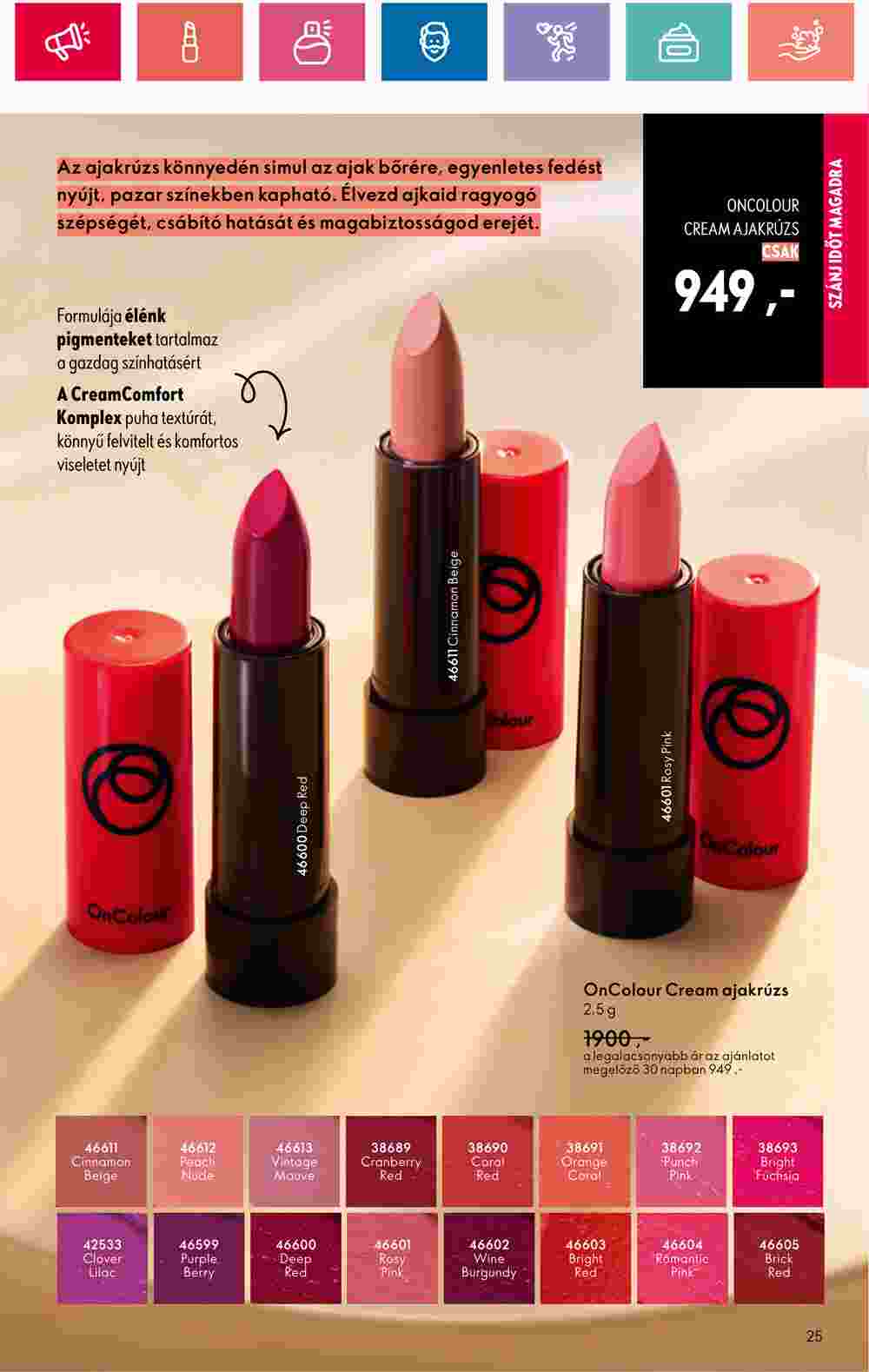 Oriflame akciós újság 2024.12.29-től - 25. oldal.