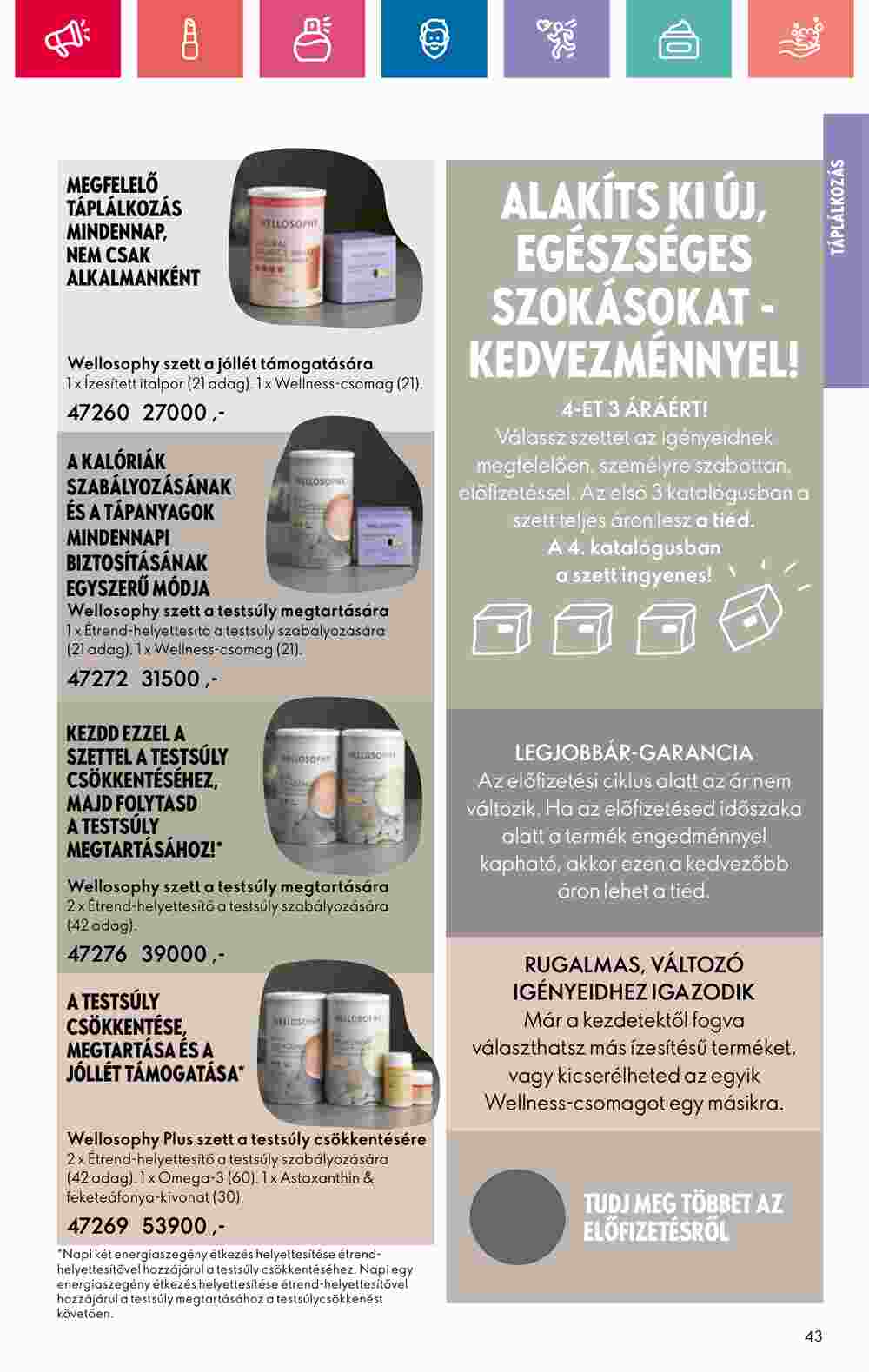 Oriflame akciós újság 2024.12.29-től - 43. oldal.