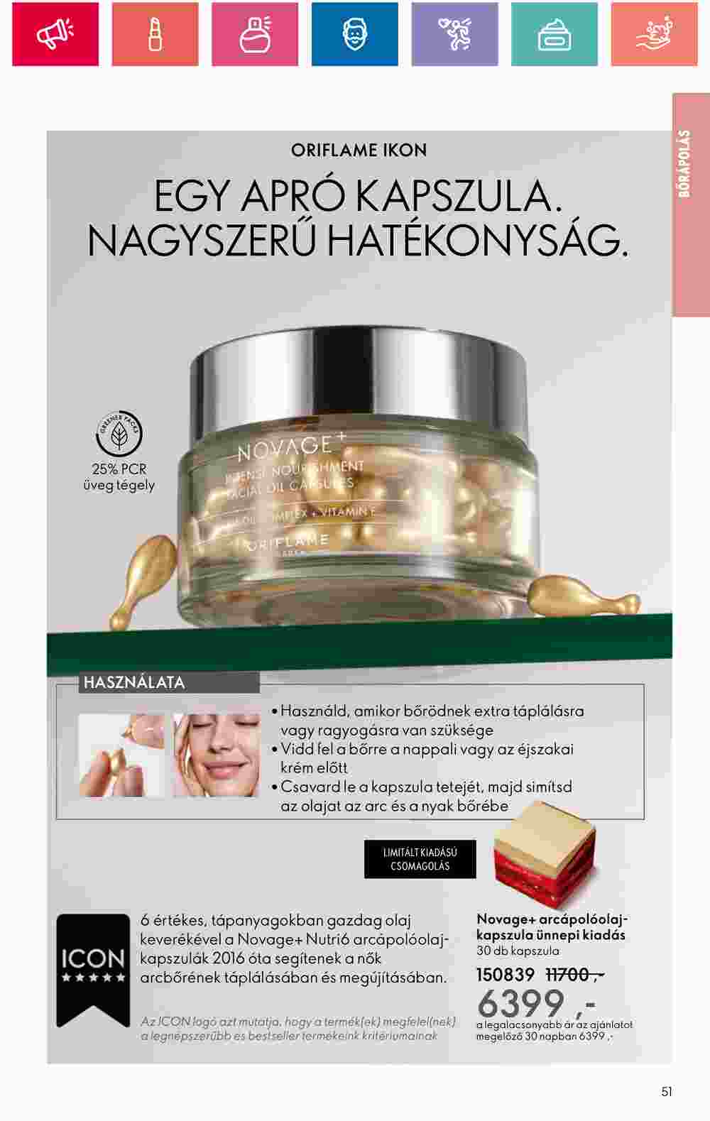 Oriflame akciós újság 2024.12.29-től - 51. oldal.