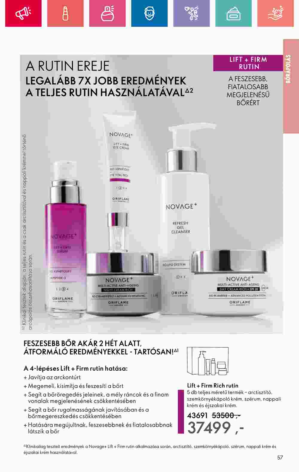 Oriflame akciós újság 2024.12.29-től - 57. oldal.