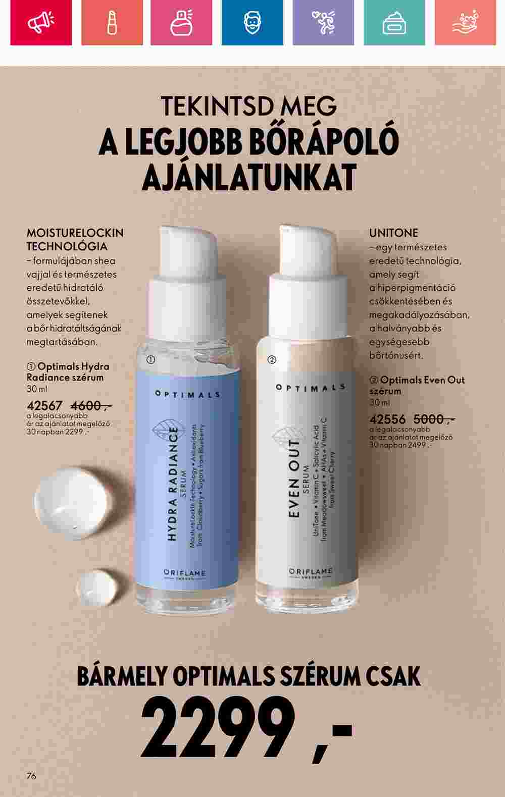 Oriflame akciós újság 2024.12.29-től - 76. oldal.