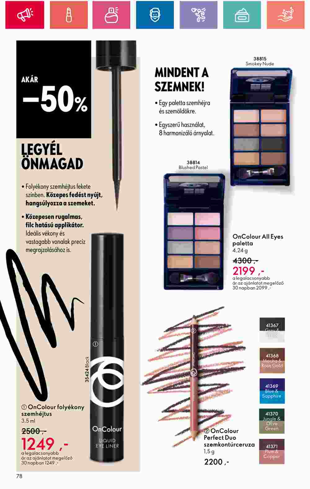 Oriflame akciós újság 2024.12.29-től - 78. oldal.