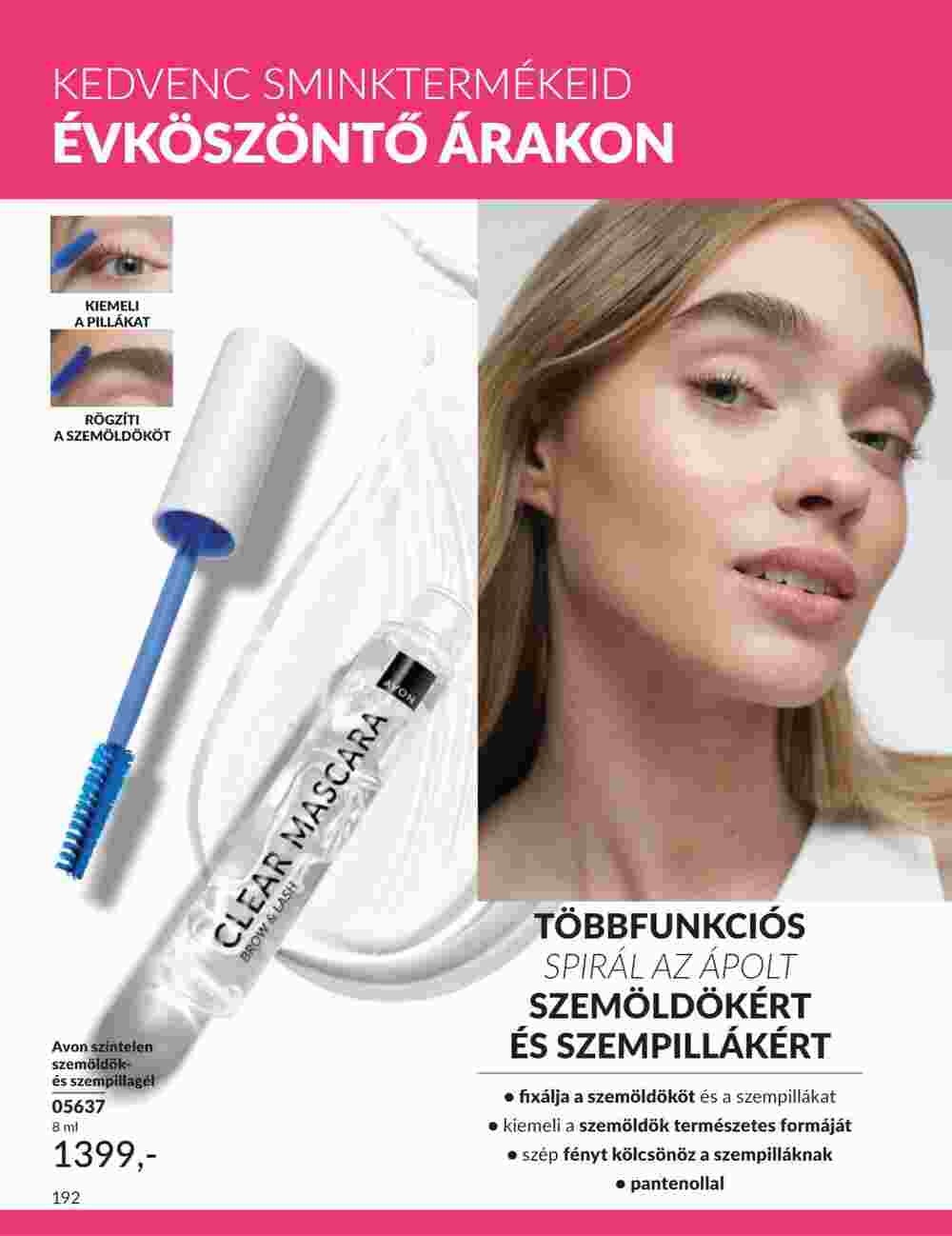 Avon akciós újság 2025.01.01-től - 192. oldal.