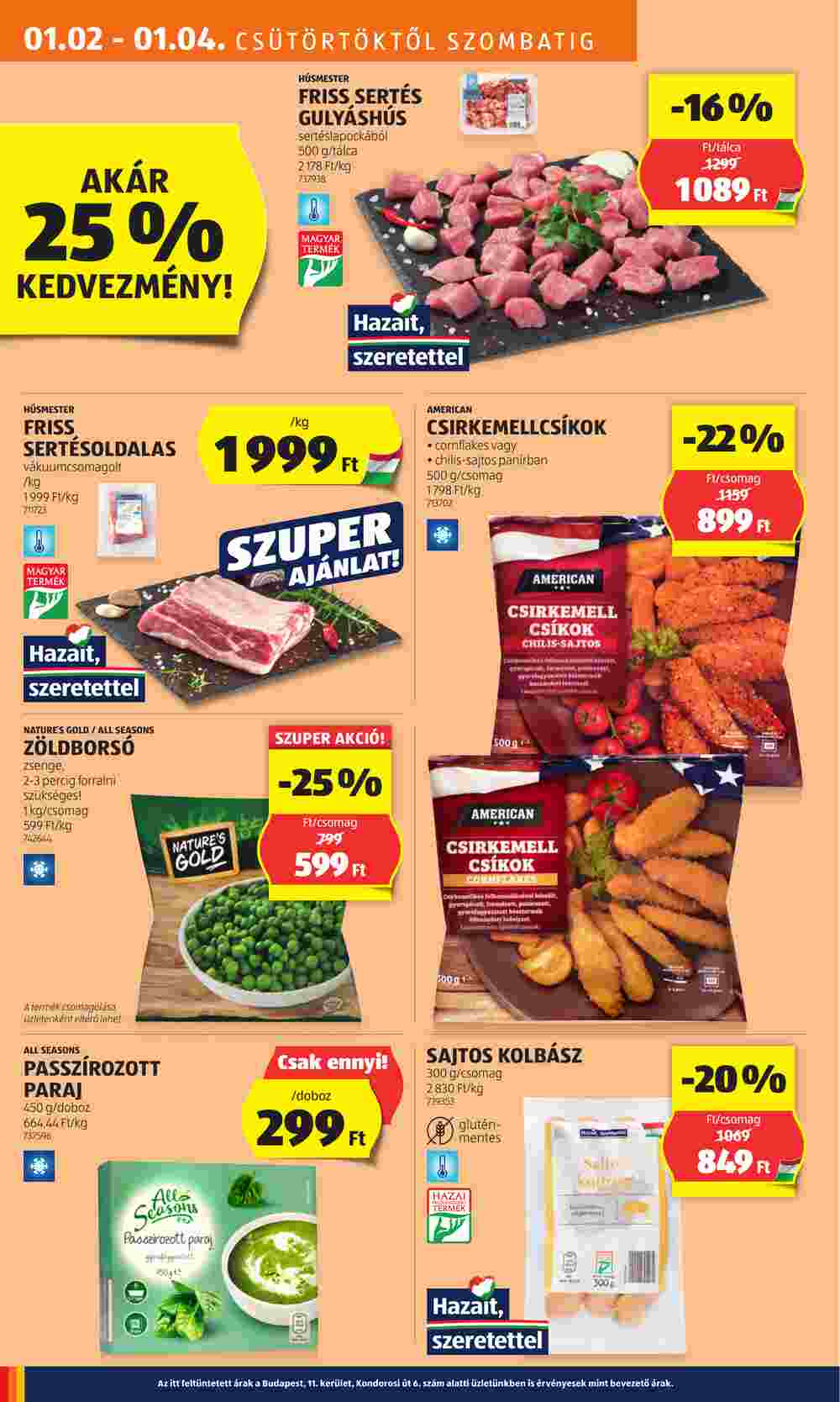 Aldi akciós újság 2025.01.02-től - 12. oldal.