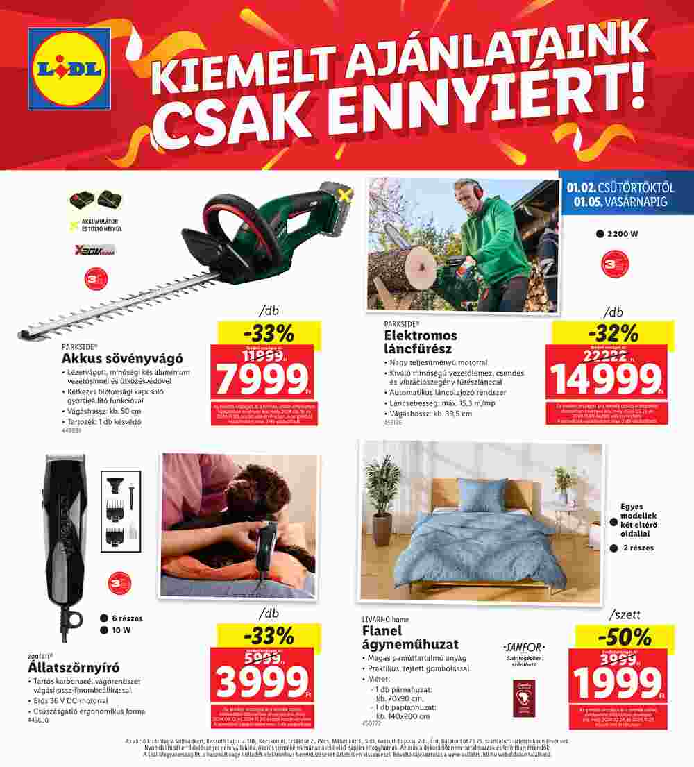 Lidl akciós újság 2025.01.02-től - 4. oldal.