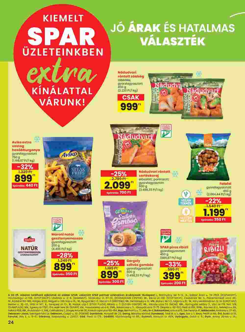 Spar Extra akciós újság 2025.01.02-től - 5. oldal.