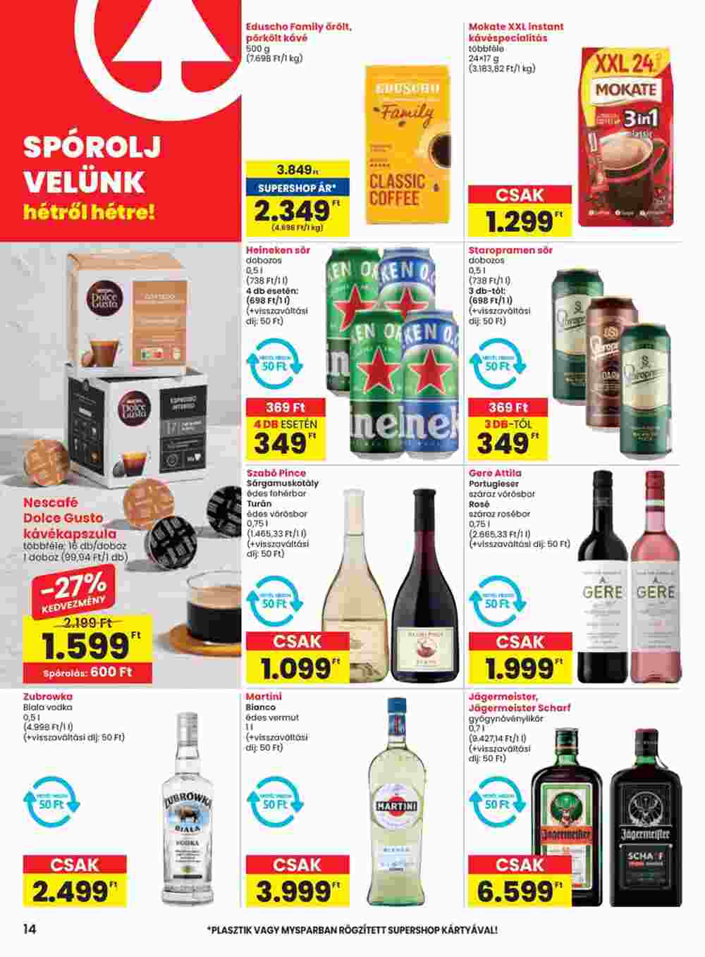 Spar akciós újság 2025.01.09-től - 14. oldal.