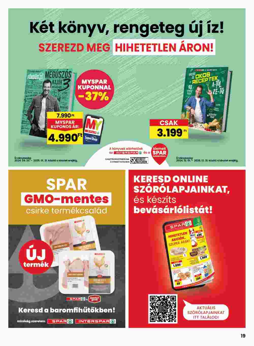 Spar akciós újság 2025.01.09-től - 19. oldal.