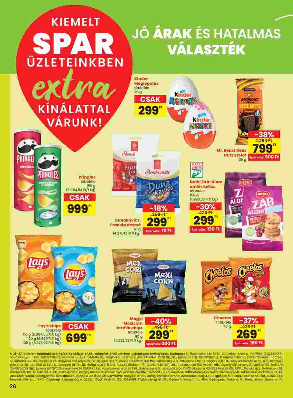 Spar Extra akciós újság 2025.01.09-től - 7. oldal.