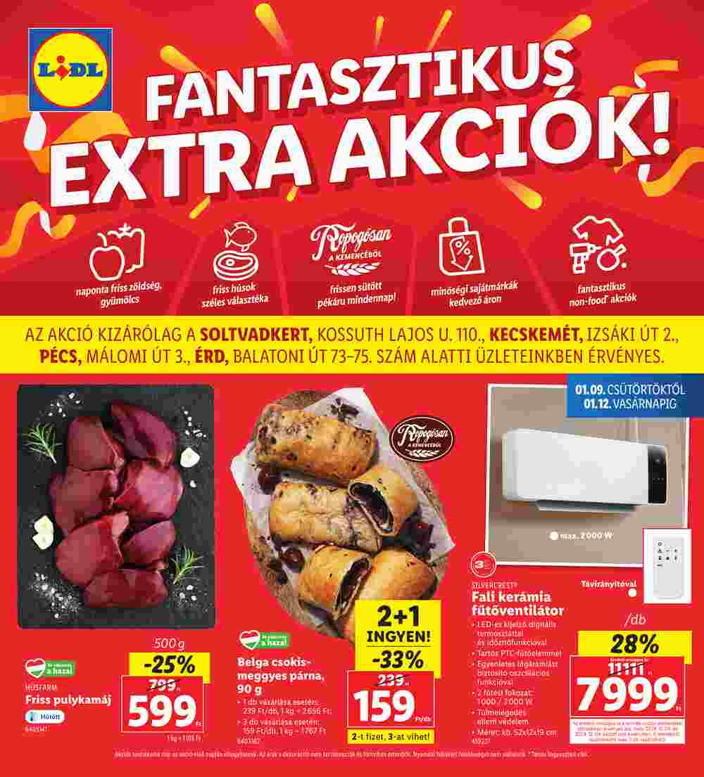 Lidl akciós újság 2025.01.09-től - 1. oldal.