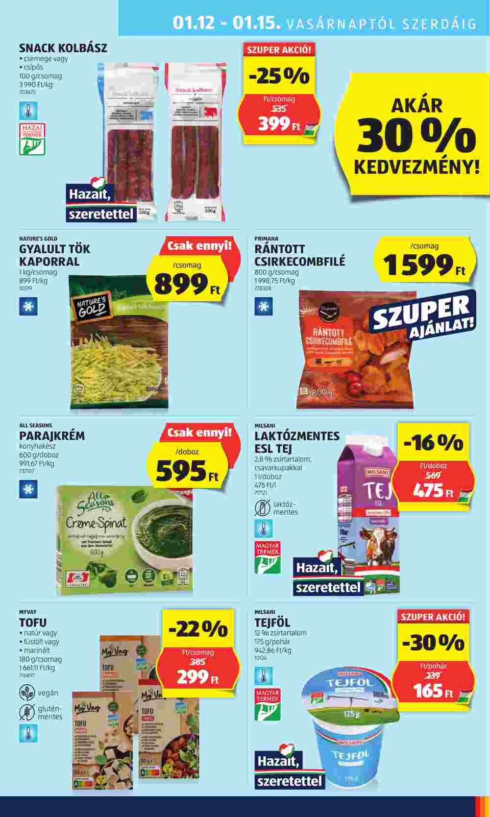 Aldi akciós újság 2025.01.09-től - 31. oldal.