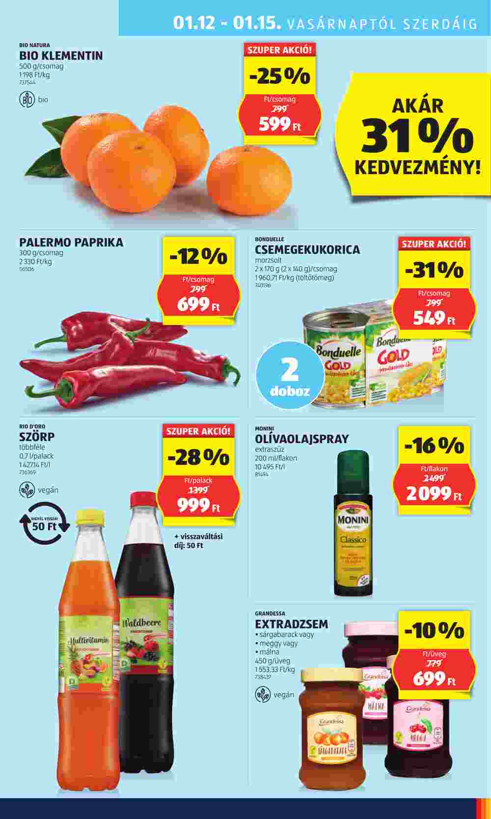 Aldi akciós újság 2025.01.09-től - 33. oldal.