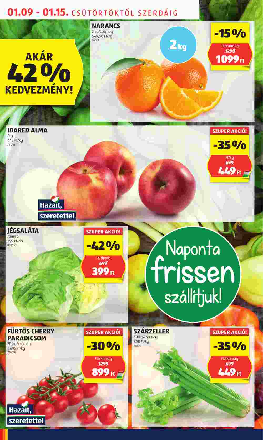 Aldi akciós újság 2025.01.09-től - 4. oldal.