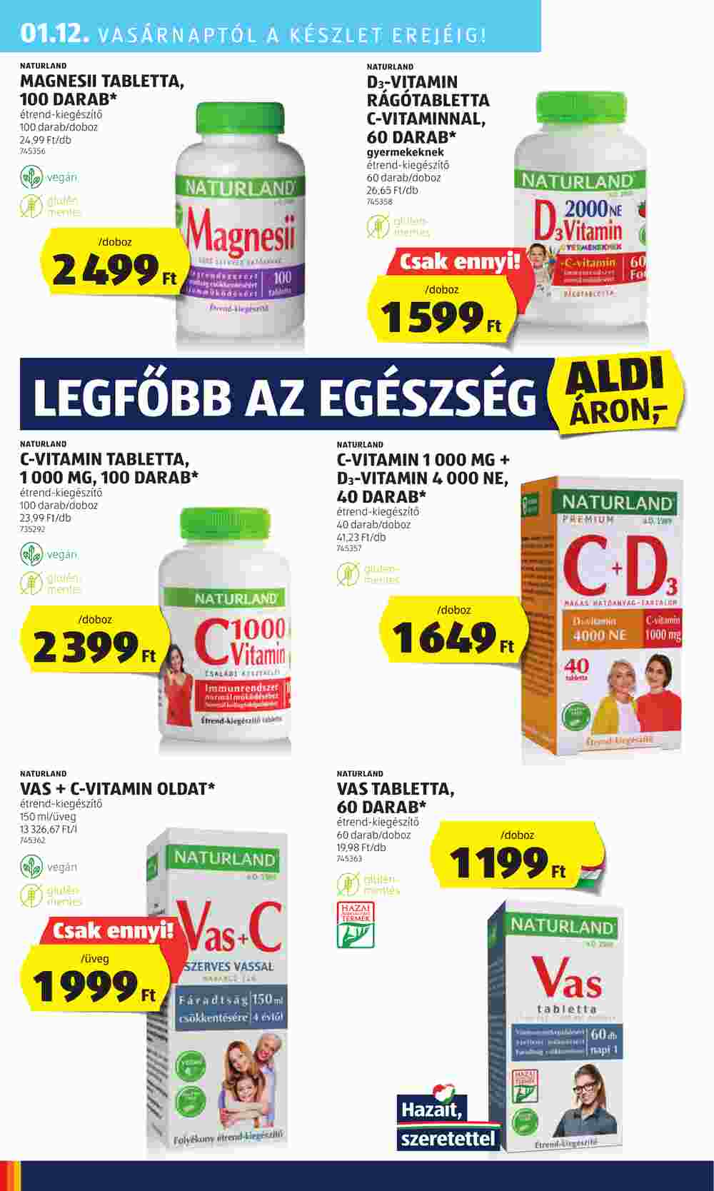 Aldi akciós újság 2025.01.09-től - 46. oldal.