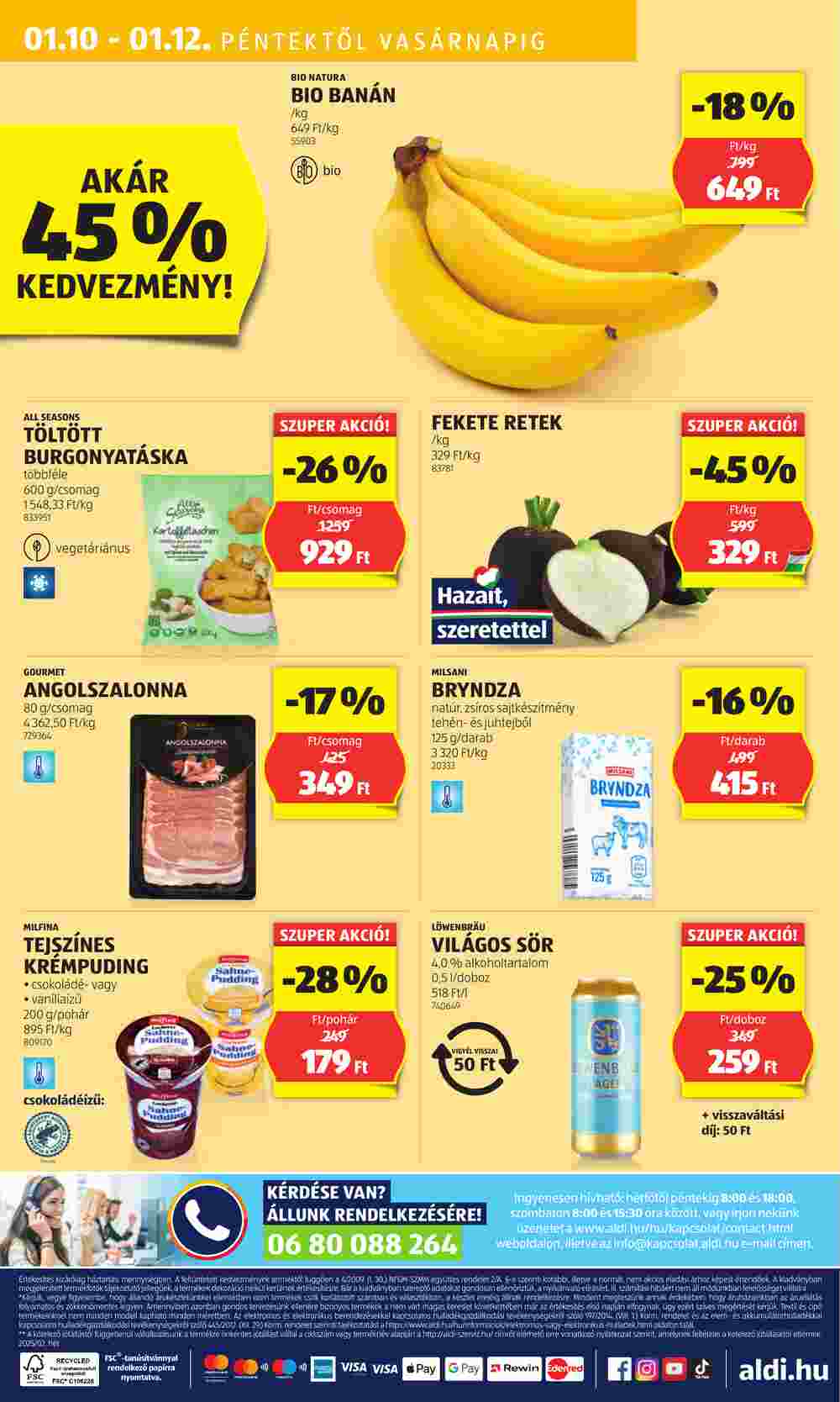 Aldi akciós újság 2025.01.09-től - 52. oldal.