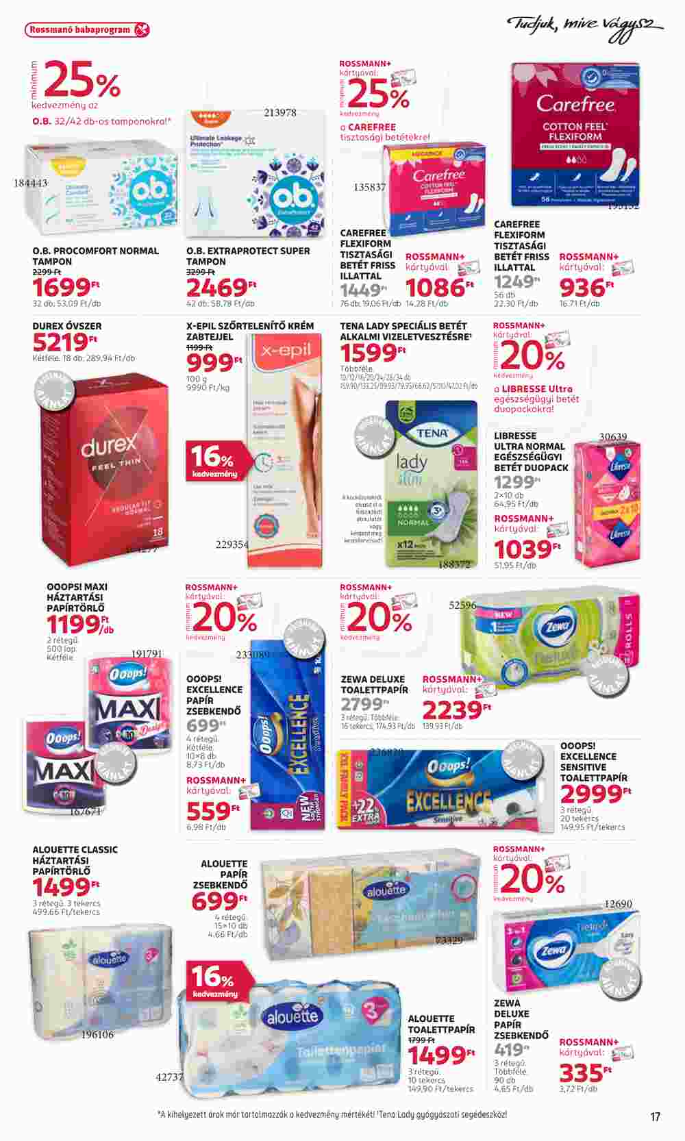 Rossmann akciós újság 2025.01.13-tól - 19. oldal.