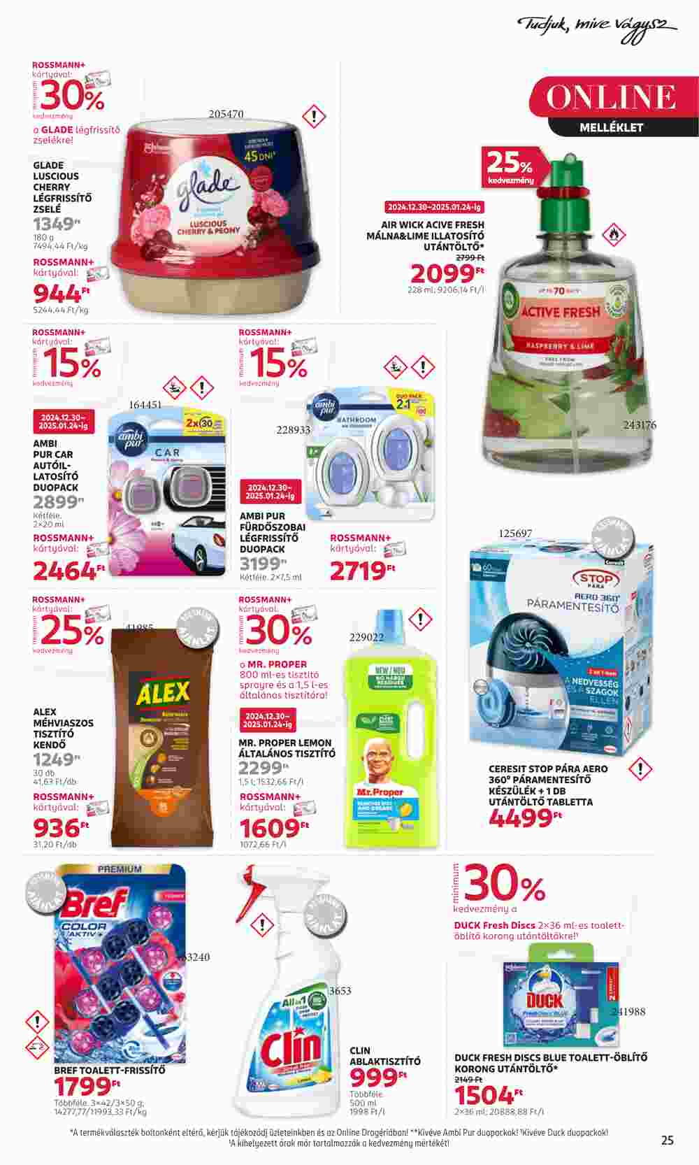 Rossmann akciós újság 2025.01.13-tól - 27. oldal.