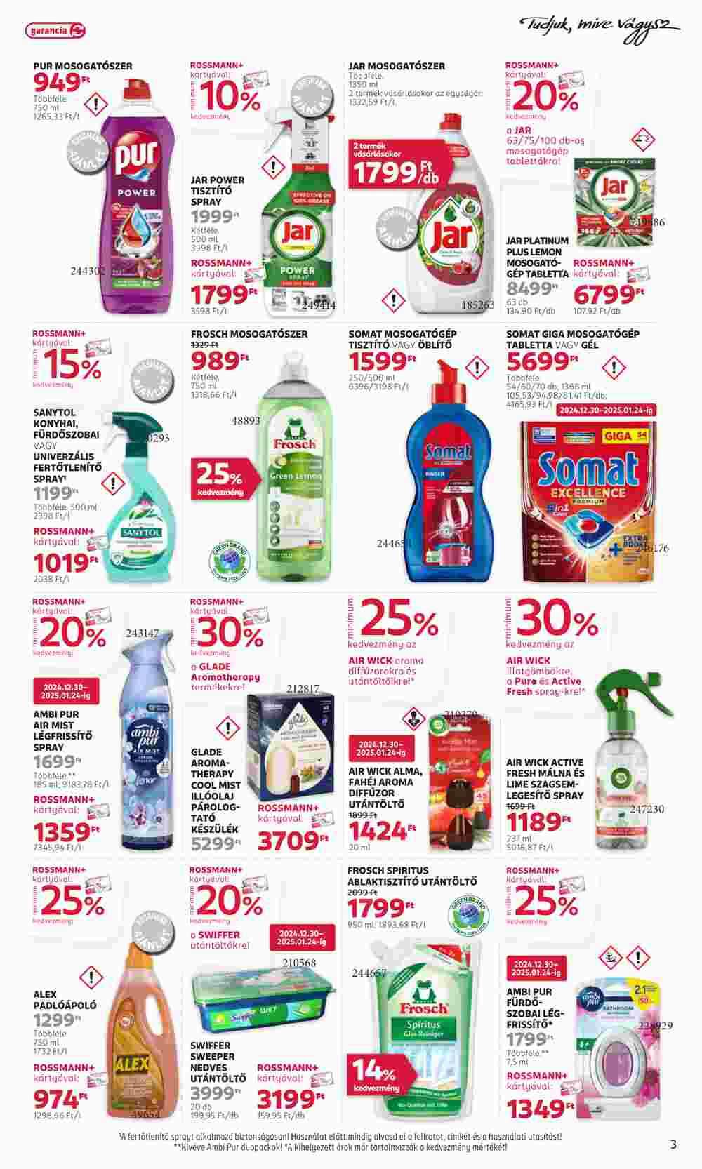 Rossmann akciós újság 2025.01.13-tól - 3. oldal.