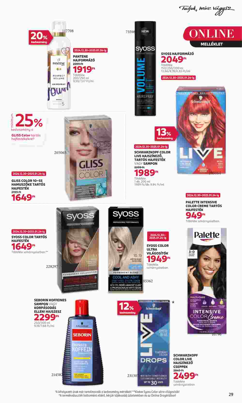 Rossmann akciós újság 2025.01.13-tól - 31. oldal.