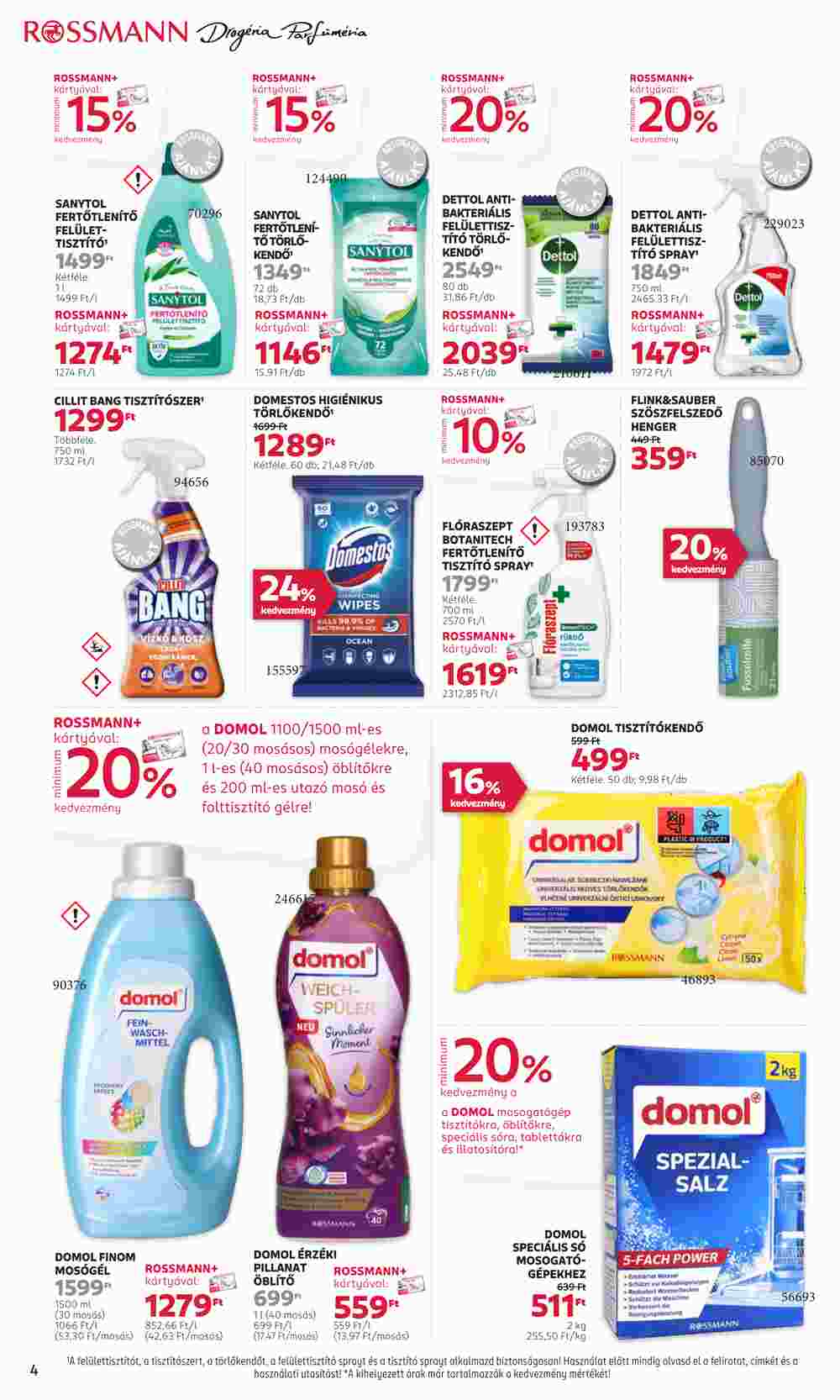 Rossmann akciós újság 2025.01.13-tól - 4. oldal.