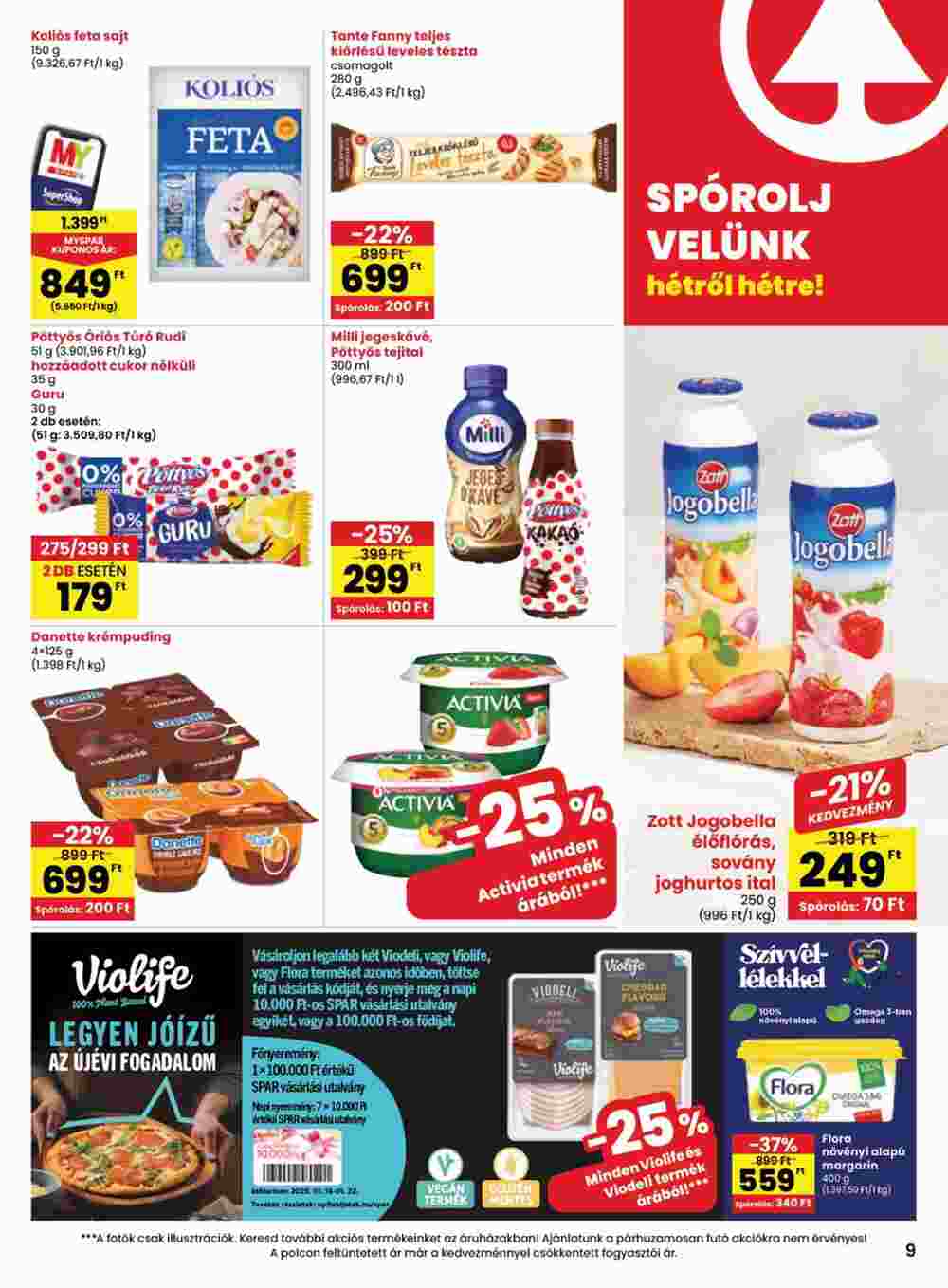 Spar akciós újság 2025.01.16-tól - 9. oldal.