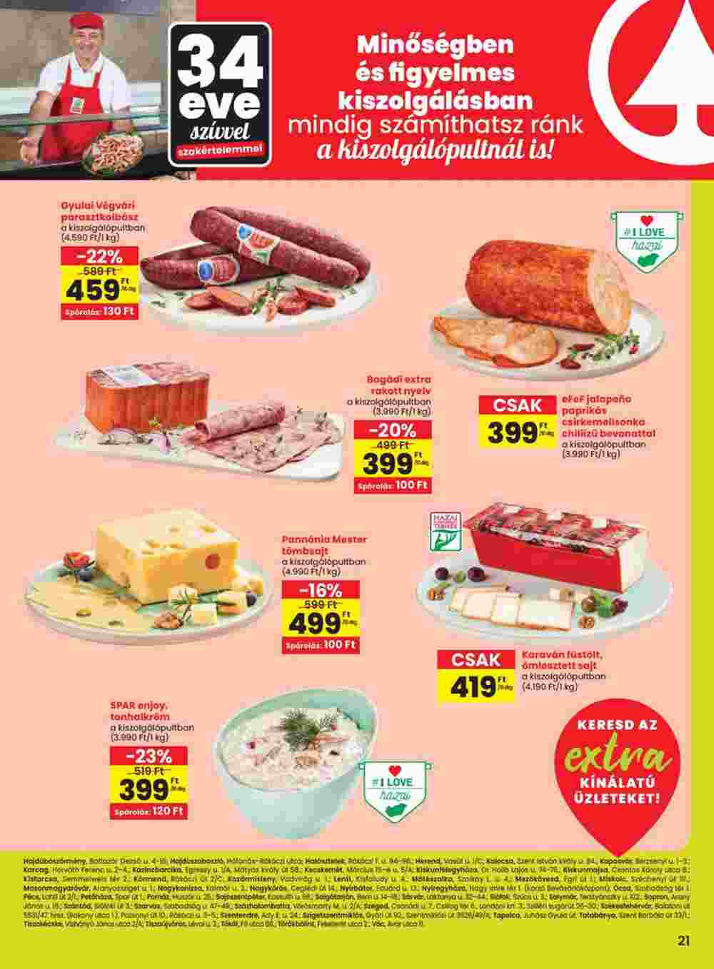 Spar Extra akciós újság 2025.01.16-tól - 2. oldal.