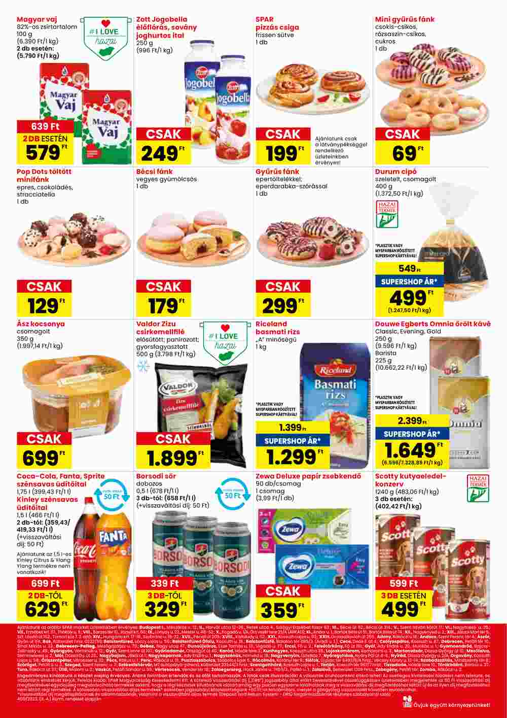 Spar Market akciós újság 2025.01.16-tól - 2. oldal.