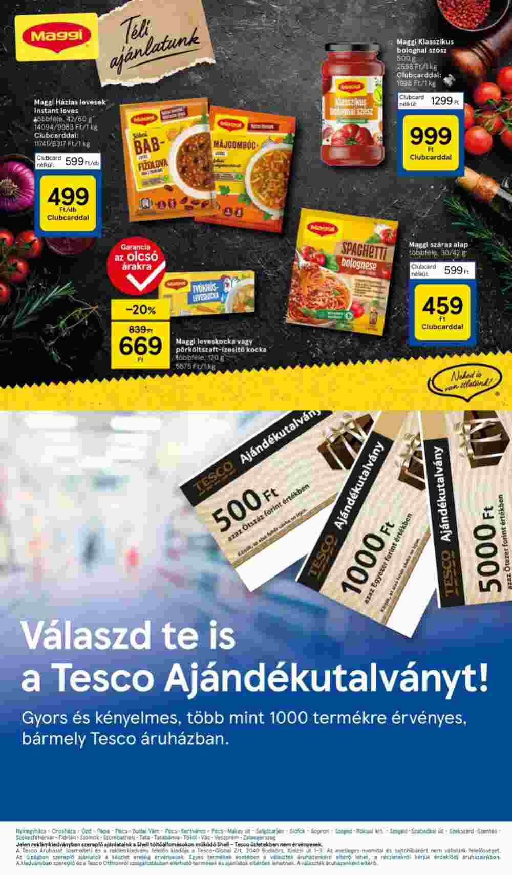 Tesco akciós újság 2025.01.16-tól - 21. oldal.