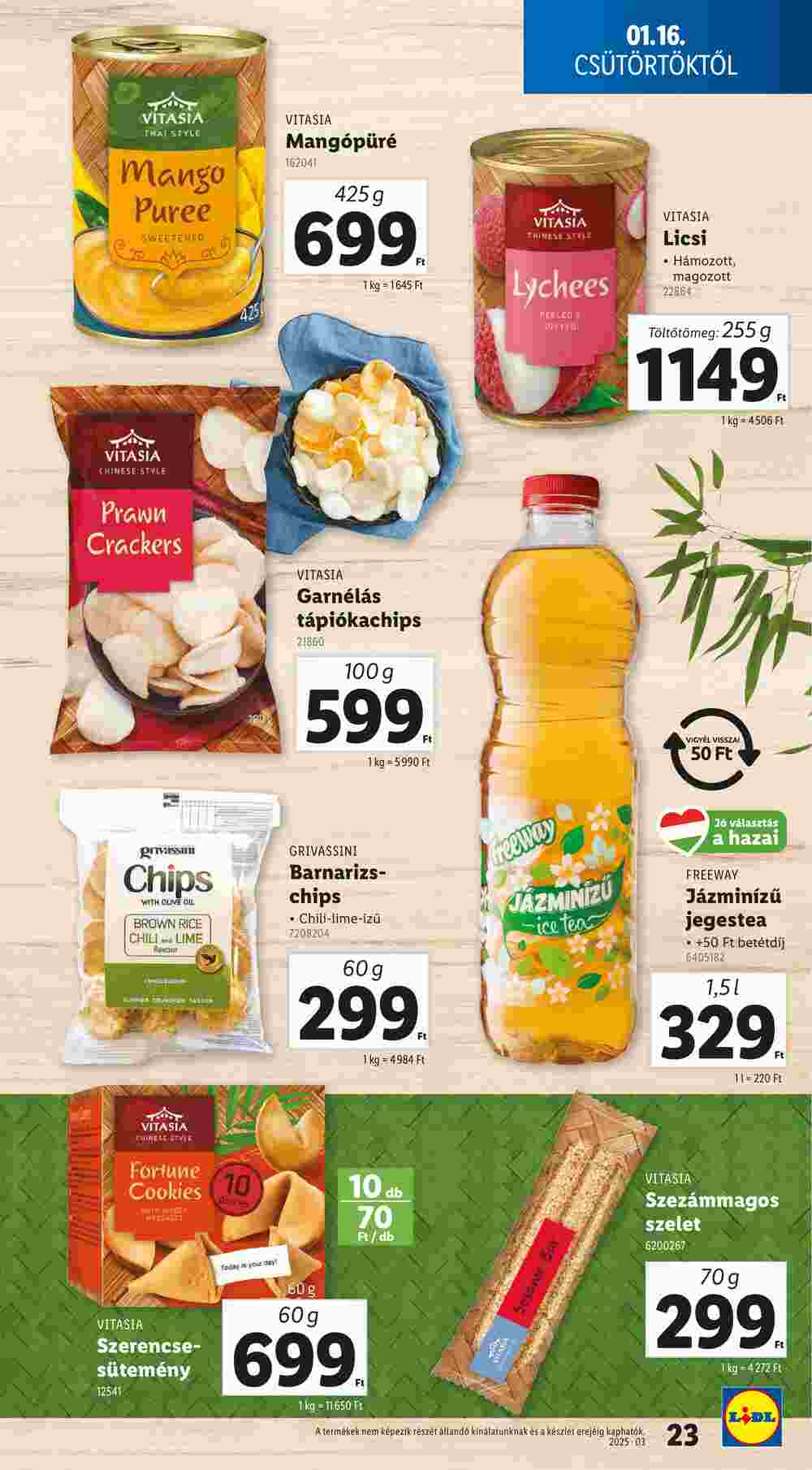 Lidl akciós újság 2025.01.16-tól - 23. oldal.