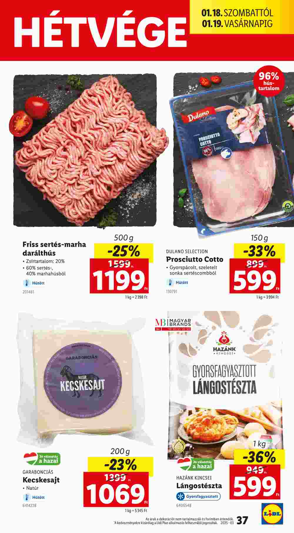 Lidl akciós újság 2025.01.16-tól - 37. oldal.