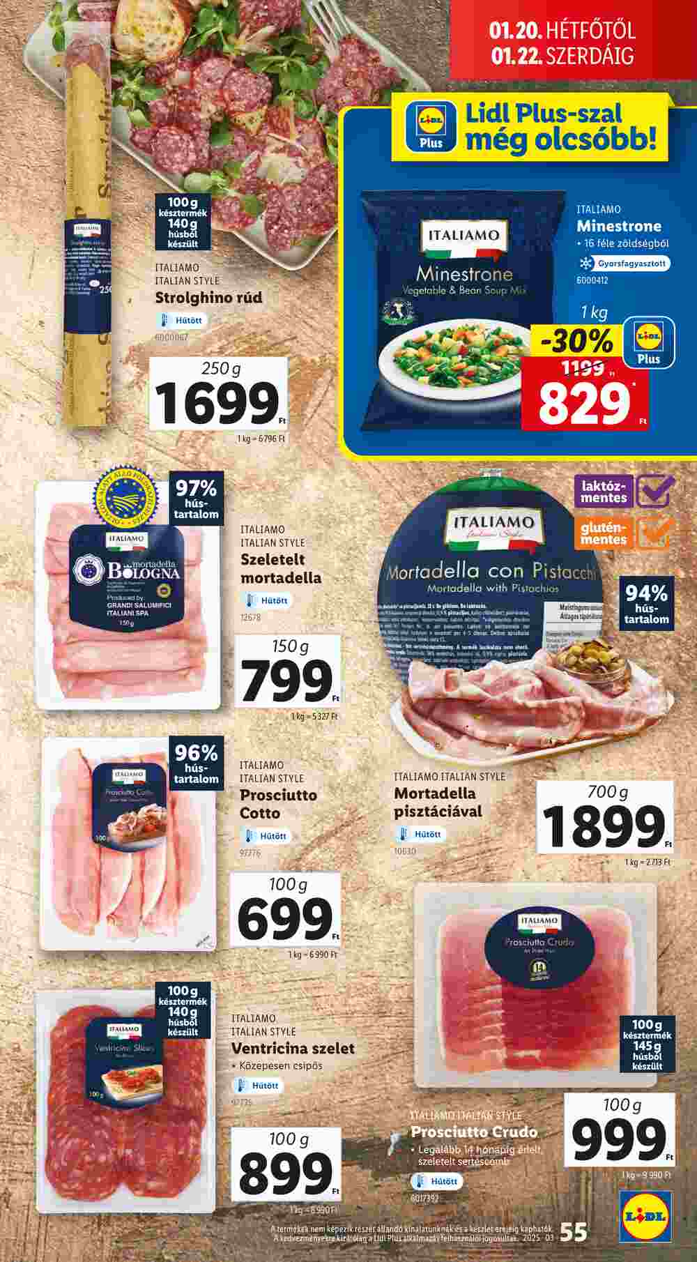 Lidl akciós újság 2025.01.16-tól - 55. oldal.