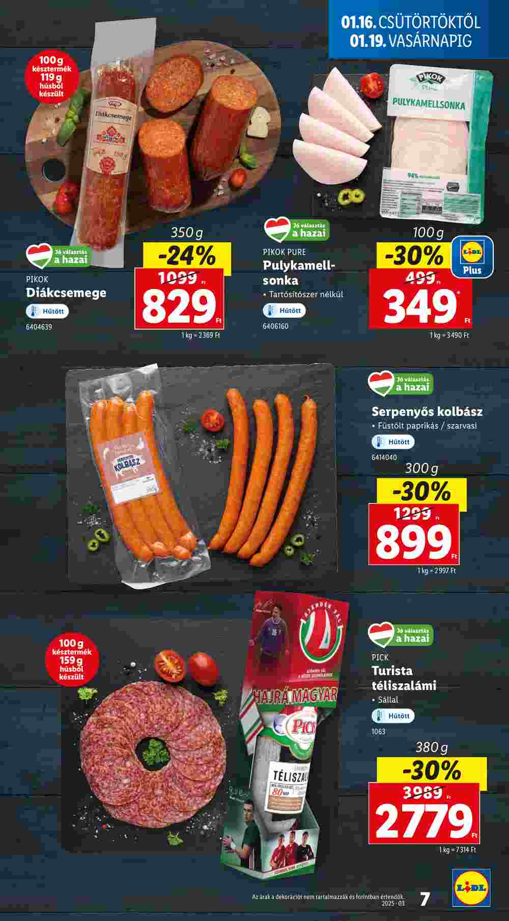 Lidl akciós újság 2025.01.16-tól - 7. oldal.