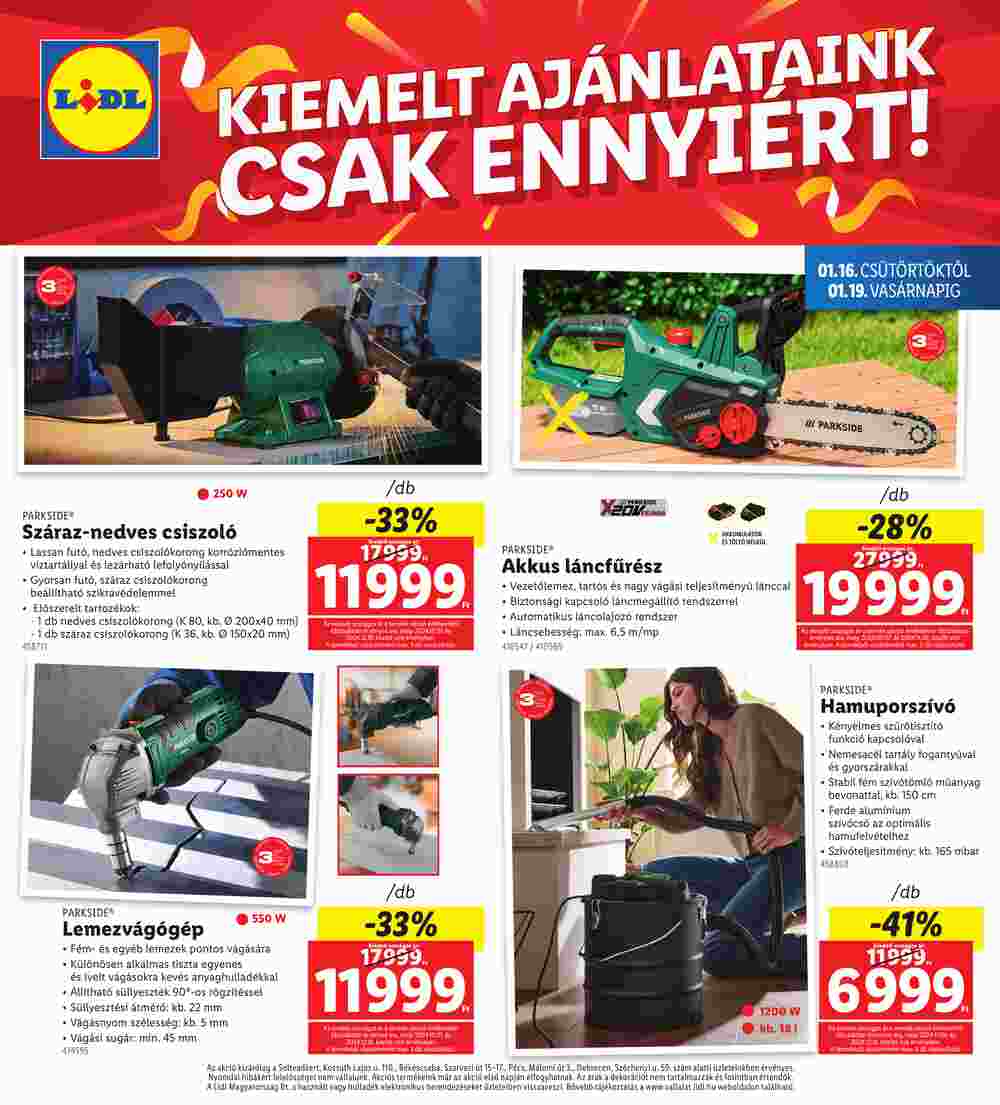 Lidl akciós újság 2025.01.16-tól - 4. oldal.