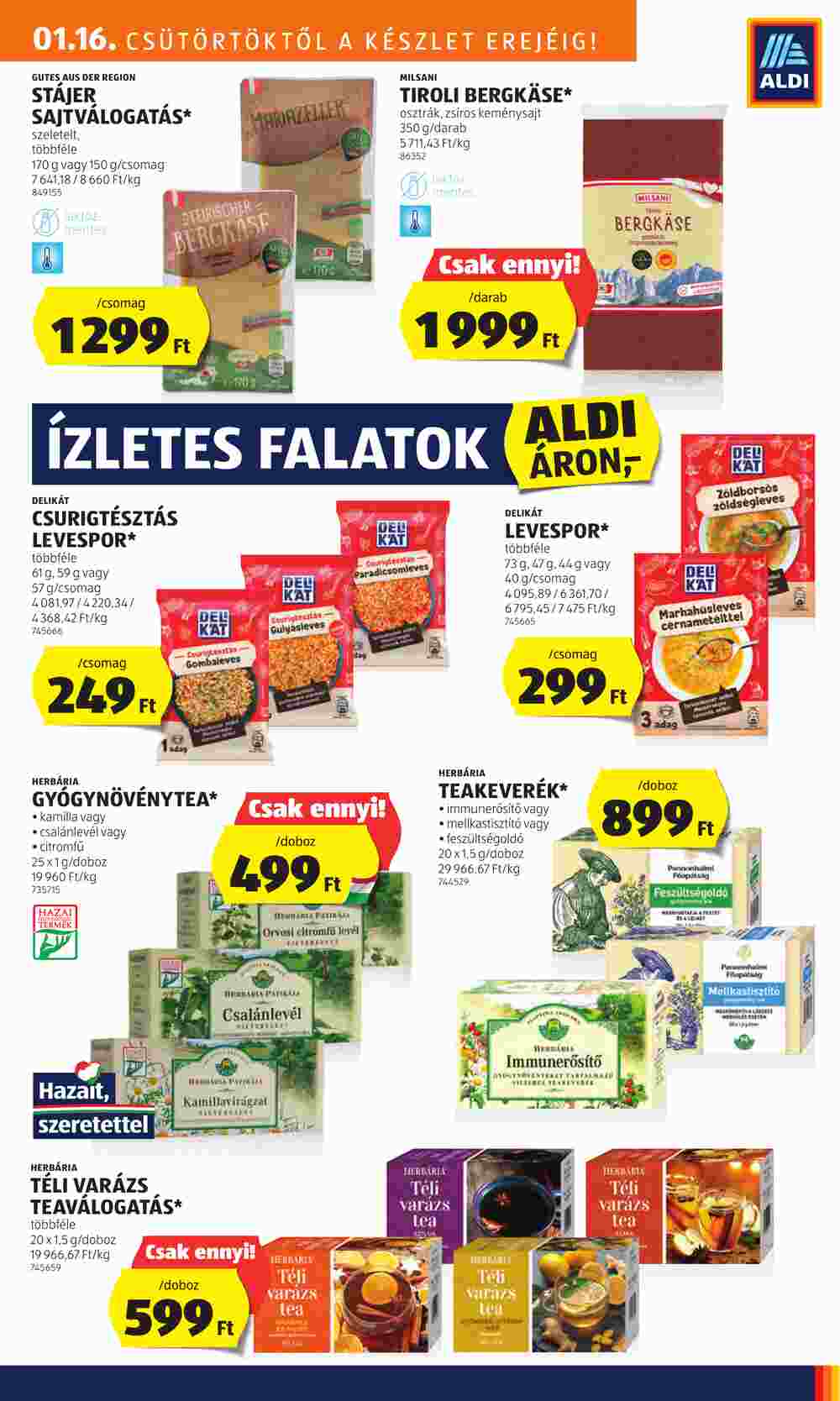 Aldi akciós újság 2025.01.16-tól - 21. oldal.