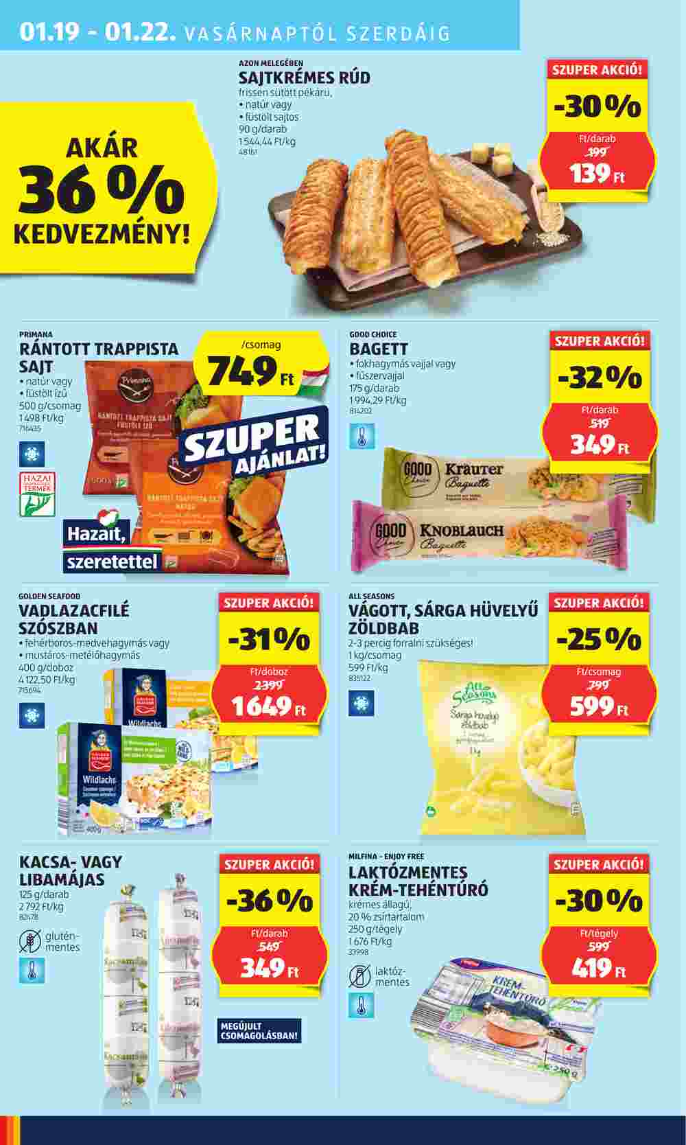 Aldi akciós újság 2025.01.16-tól - 32. oldal.