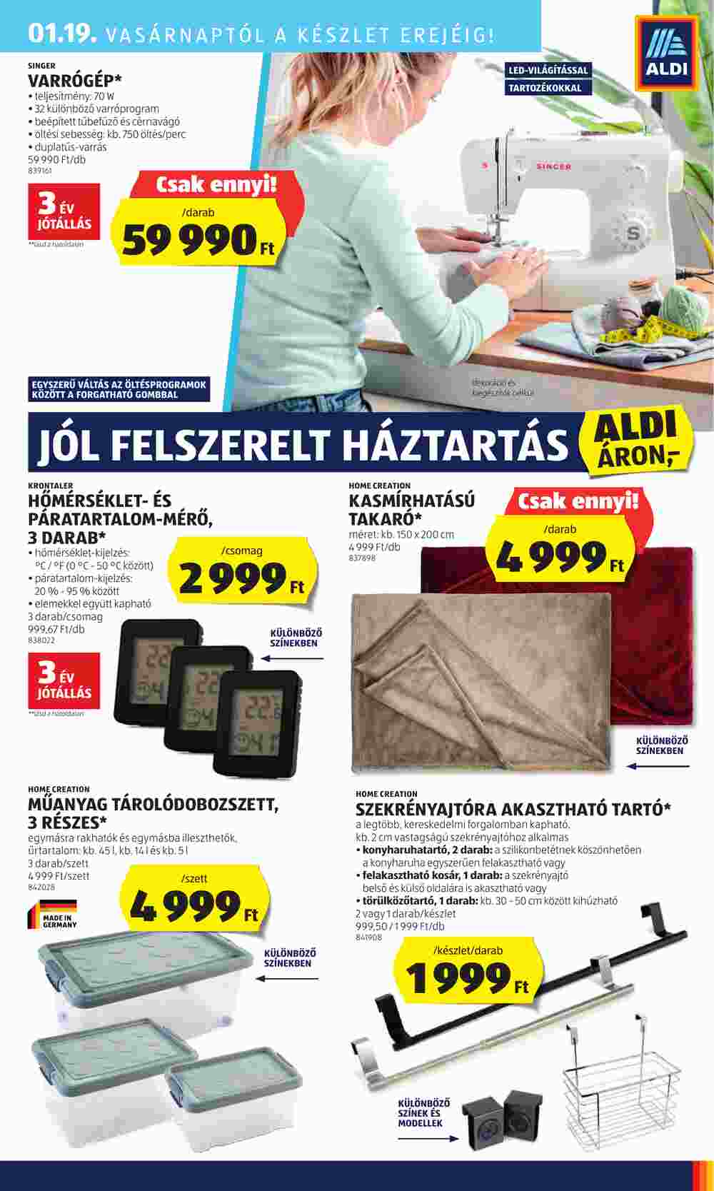 Aldi akciós újság 2025.01.16-tól - 41. oldal.